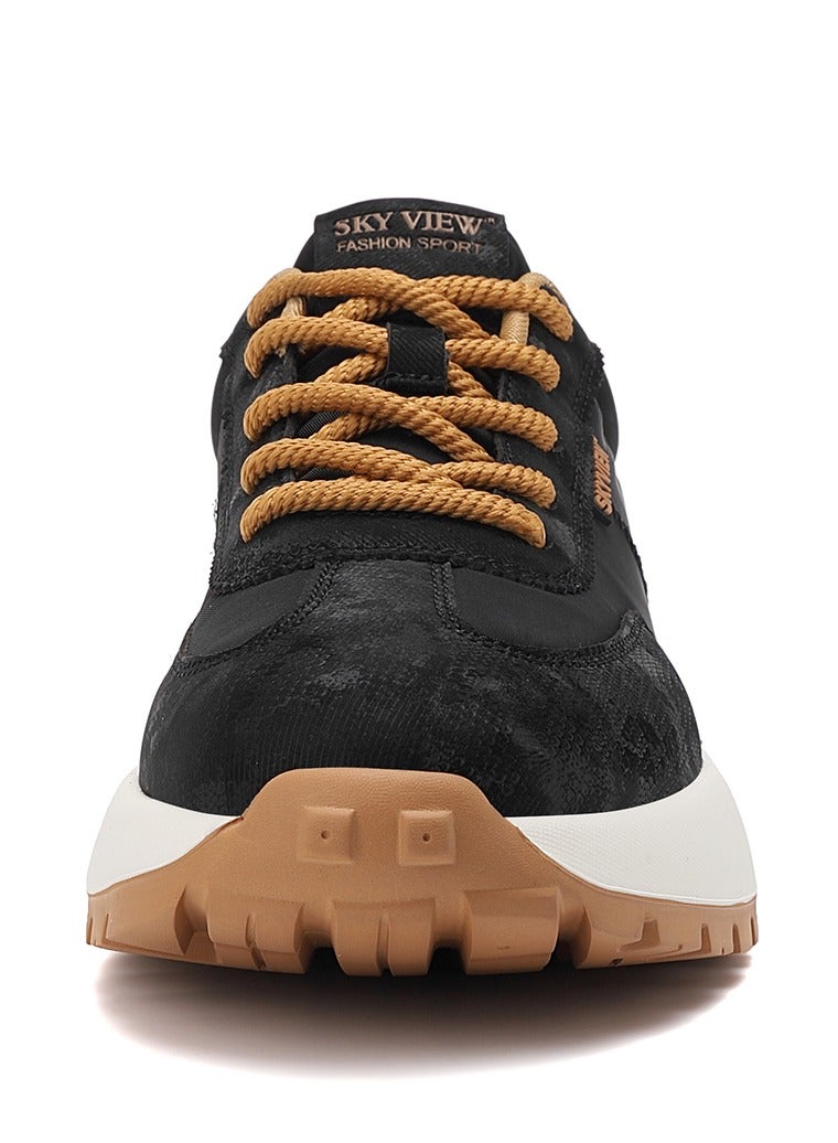 سكاي فيو أحذية كاجوال أنيقة للرجال أحذية مشي أنيقة للرجال بنعل ناعم غير قابل للانزلاق أحذية كاجوال مريحة وجيدة التهوية - Image 3