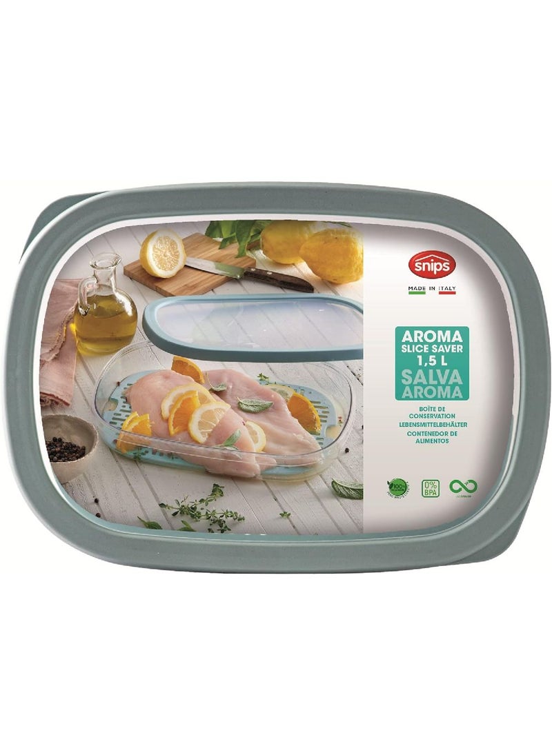 Snips Aroma Slice Saver 1.50 L, 0% BPA – Use & Reuse product, Made in Italy, 000846 - Image 4