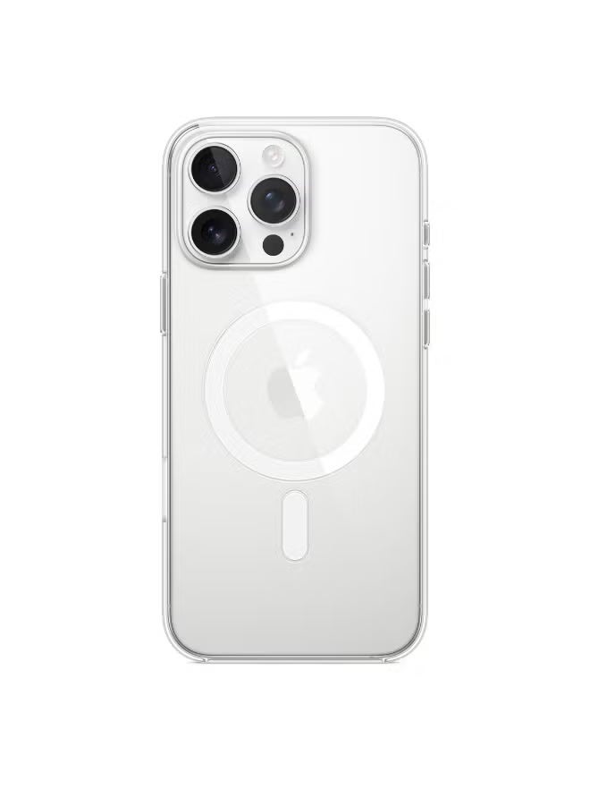 iPhone 16 Pro Max Magnetic MagSafe Case clear - Image 3