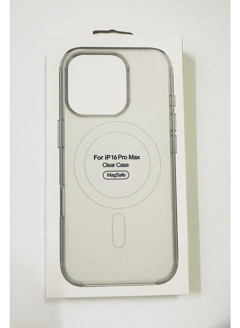 iPhone 16 Pro Max Magnetic MagSafe Case clear - Image 1