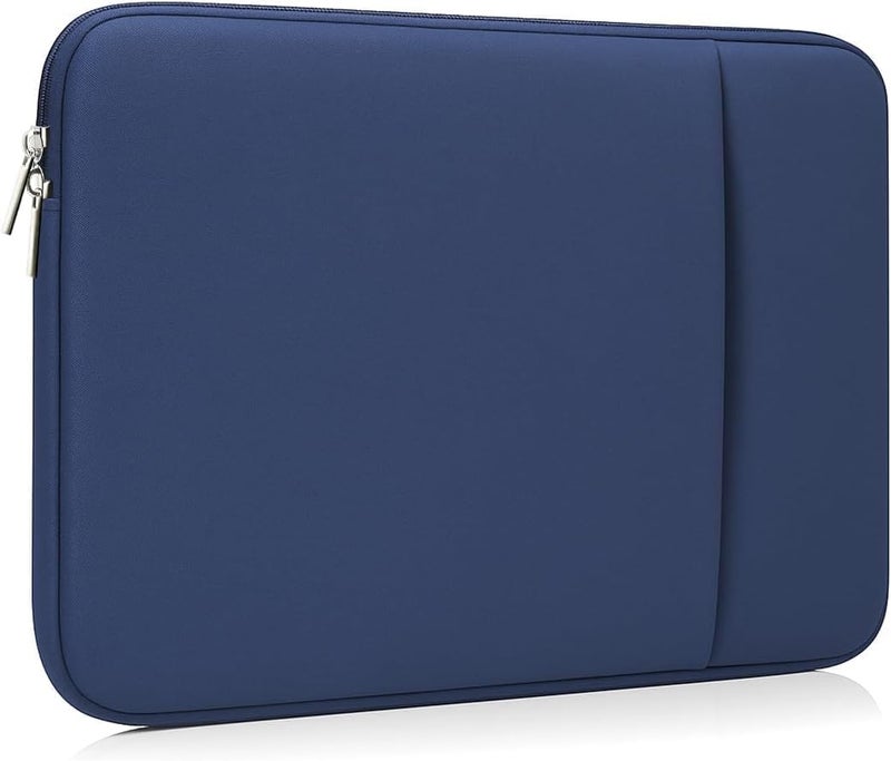 MasiBloom غلاف كمبيوتر محمول لـ MacBook Air/Pro مقاس 13 بوصة 2025-2020 برقائق M3 M2 M1 A3113 A2681 A2338 A2337 مع جيبين، حقيبة جهاز لوحي وملحقات - Image 1