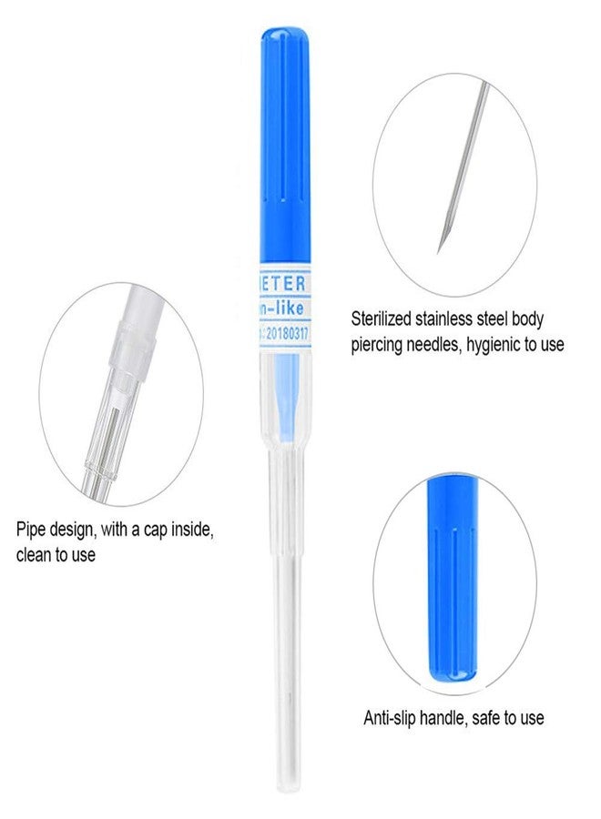 Anghie 10pcs Piercing Tools - 22G Catheter Piercing Ear Nose Body Tools Piercing Supplies. - Image 3