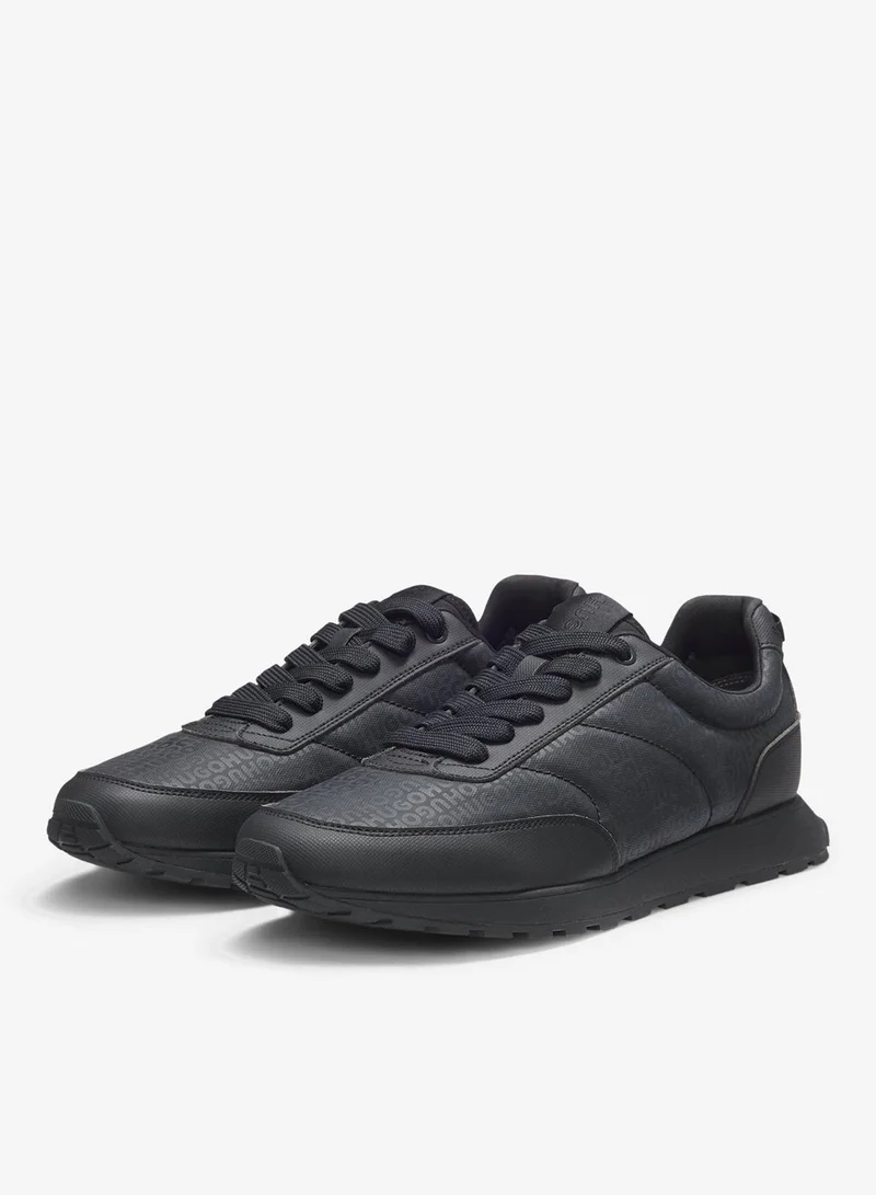 HUGO Low-top trainers with monogrammed uppers