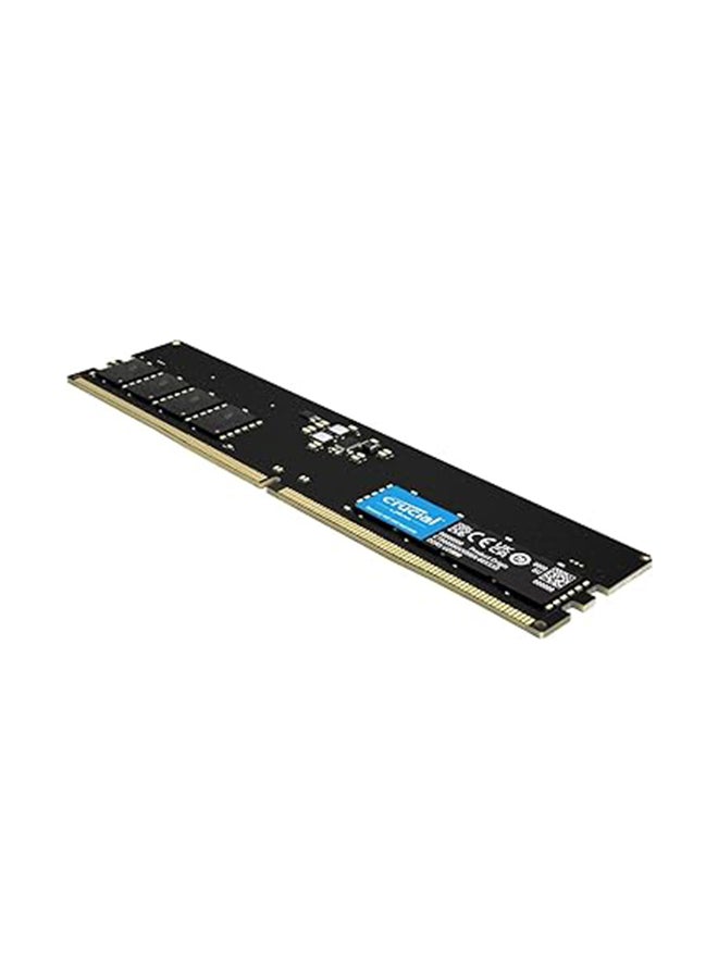 كروشيال ذاكرة سطح المكتب الأساسية DDR5 CL40 UDIMM بسعة 16 جيجابايت وتردد 4800 ميجا هرتز - أسود (CB16GU4800) - Image 2