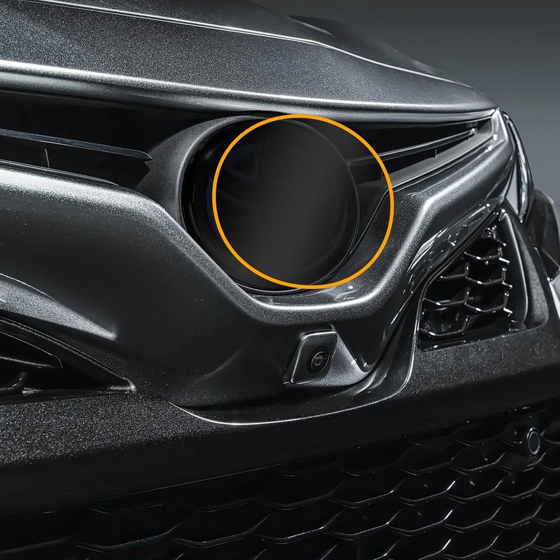 FDAIUN for 2018-2024 Toyota Camry Car Emblem Protection Film 8.5MIL TPU Blacked Logo Protection Accessories Permanent & temporary usable - Image 1
