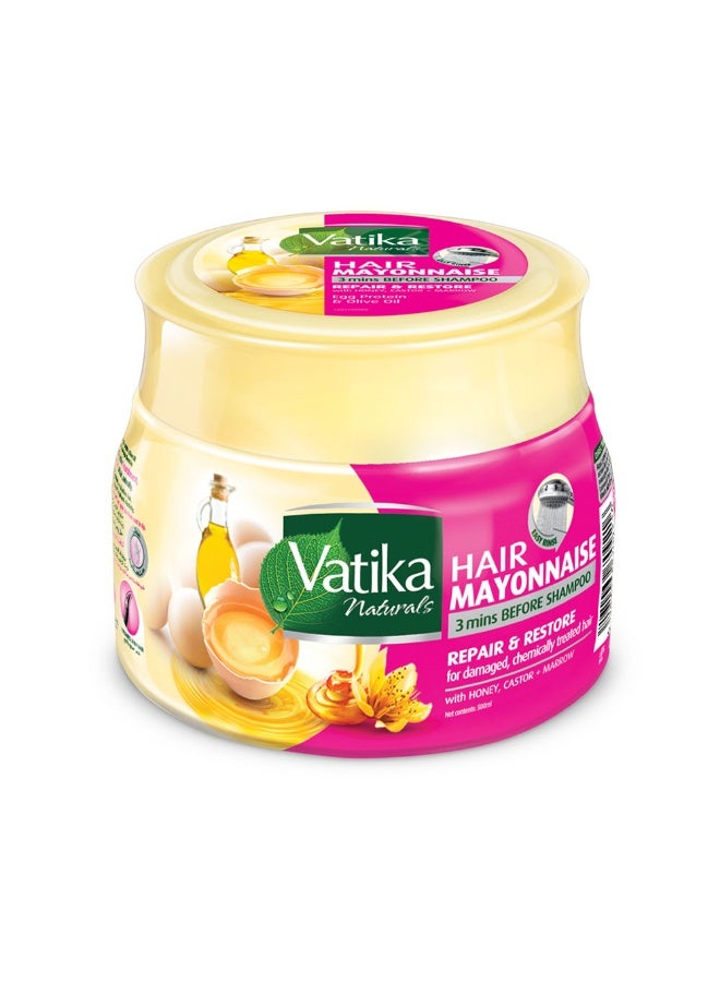 Vatika Naturals Hair Mayonnaise for Repair & Restore 400 Ml - Image 1