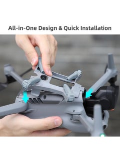 Generic Landing Gear for DJI Air 3, Enhanced Stability Drone Spider Leg, Foldable Extension Kit - Effectively Heighten by 36mm  - Image 2