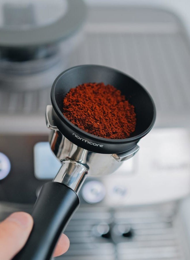 Normcore 54mm Magnetic Dosing Funnel V2 - Espresso Coffee Dosing Ring - 20mm Anodized Aluminum with 8 Neodymium Magnets Fits 54mm Breville Portafilter - Image 5