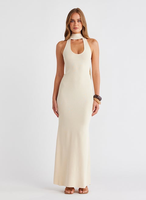 SNDYS Laia Scoop Neck Maxi Dress | Best Price UAE