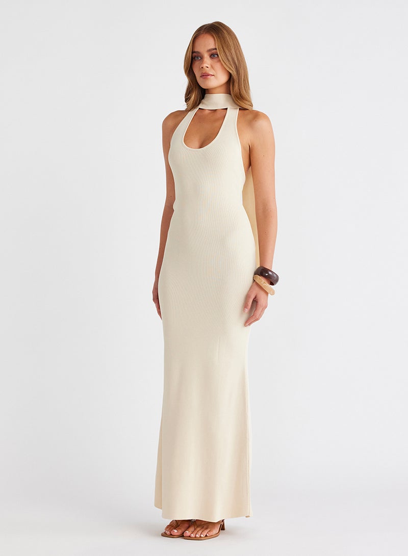 ساندايز فستان ماكسي بياقة سكوب من لايا - Image 5