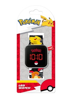 Pokemon Pokémon Black LED Watch with Printed Character Strap - POK4322ARG  - Image 3