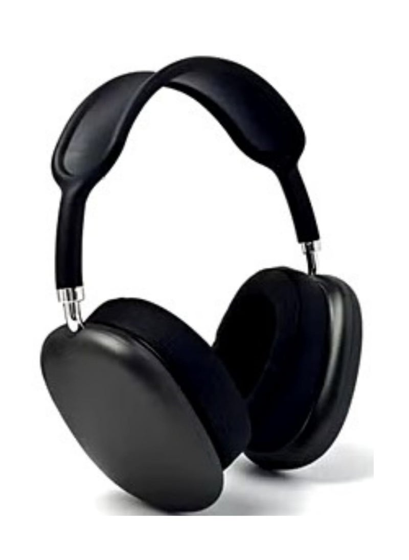 P9 - Bluetooth Over-Ear Headphones Black - Image 1