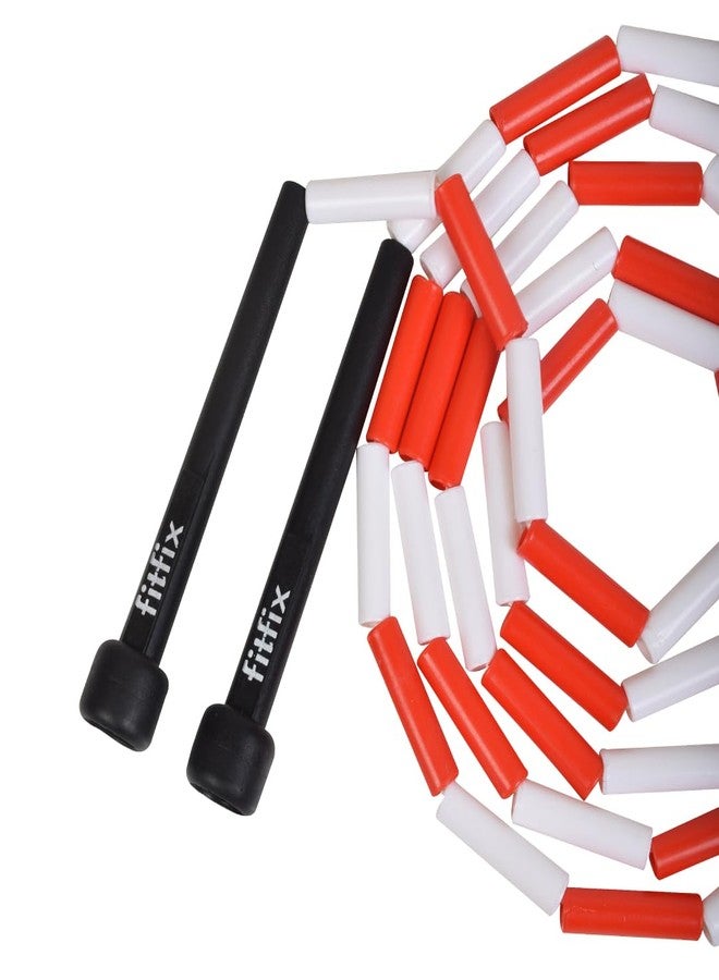 Fitfix® Beaded Jump Rope - Tangle-free Jump Ropes for Fitness - Lightweight Skipping Rope for Women, Men - Speed Jump Rope for Workout, Athletics, Crossfit, Women Exercisen (Pack of 1 Ropes)(7 Ft) - Image 2