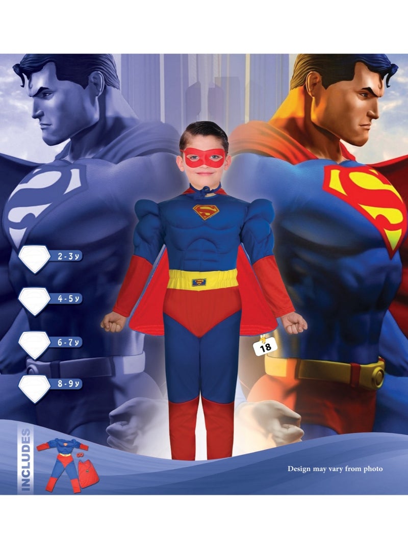 AVENGERS Superman costume for kids - superhero themed costume - suitable for 6-7 years old  - Image 1