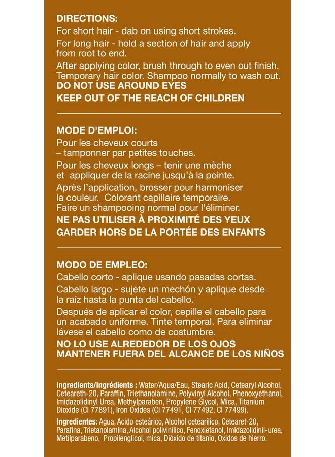 Cover Your Gray Brushin Wand Medium Brown (Pack Of 6) - Image 3