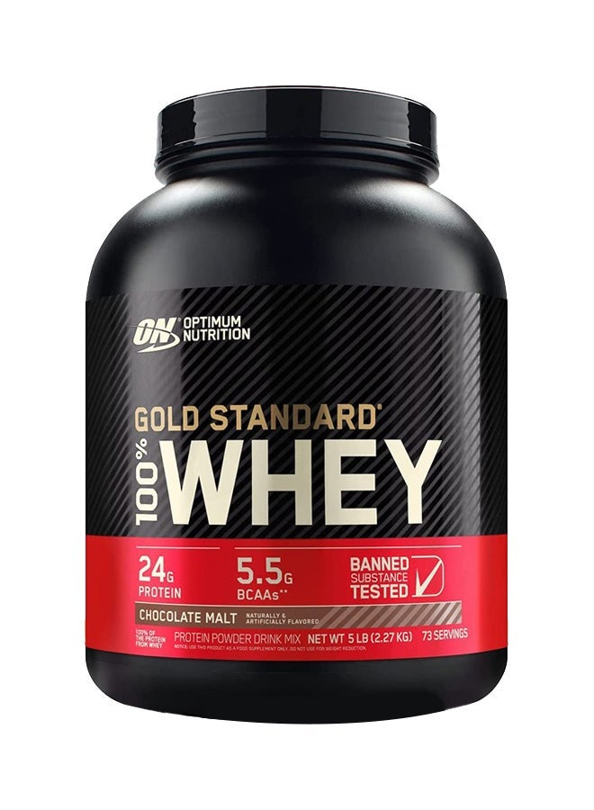Optimum Nutrition عرض حزمة حصرية - على 100% واي جولد ستاندرد شوكولاتة مالتي 5 رطل - Image 2