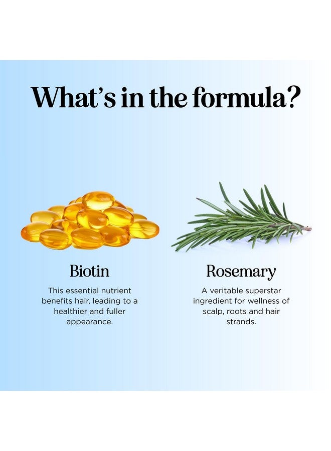 مايبل هوليستكس شامبو الروزماري والبيوتين للشعر الخفيف - شامبو نباتي مكثف للشعر الخفيف بزيت الأرغان وزيت شجرة الشاي - شامبو خالٍ من البارابين والسيليكون والكبريتات للعناية بالشعر الجاف والتالف والضعيف والخفيف - Image 5