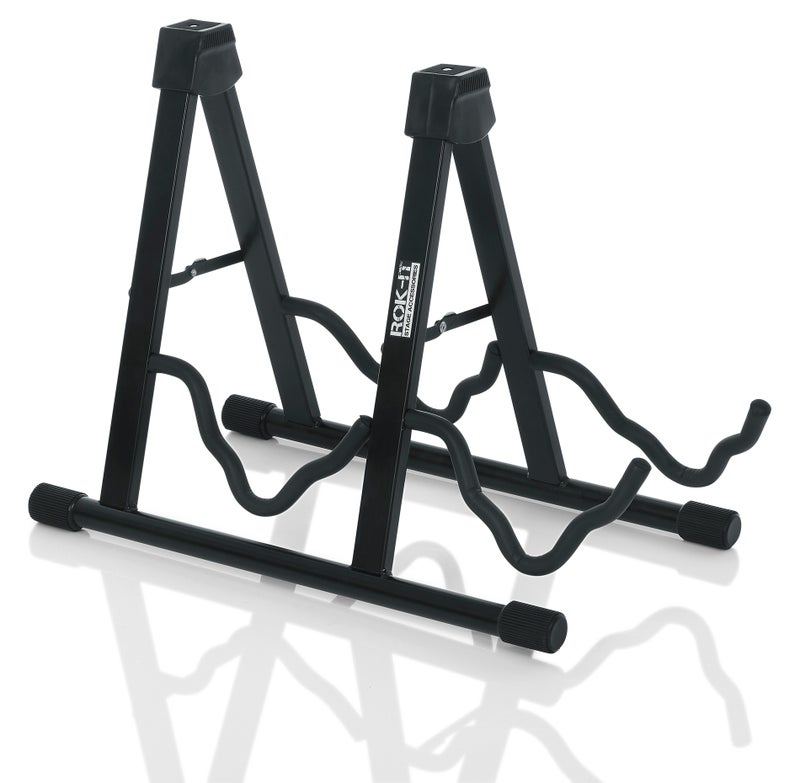 Gator Frameworks RI-GTRAU2X Double A-Frame Guitar Stand - Image 1