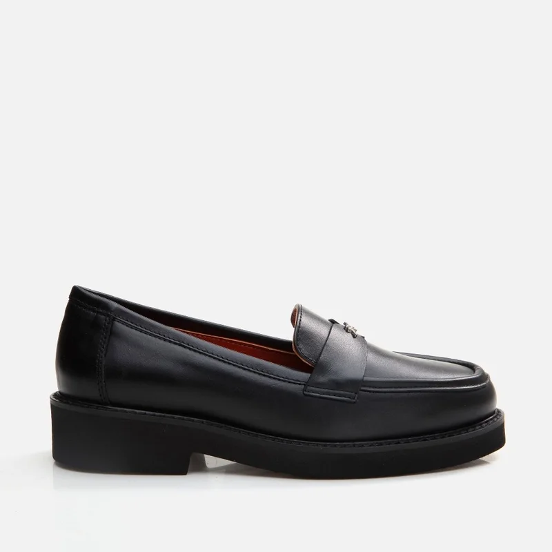 Hotiç 01AYH291760A100 GENUINE Leather Black Women's Loafer