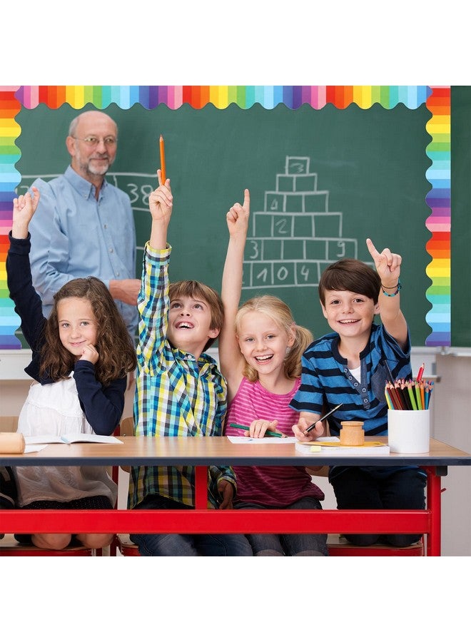 Printable Bulletin Board Borders, Rainbow Classroom Decor | TPT