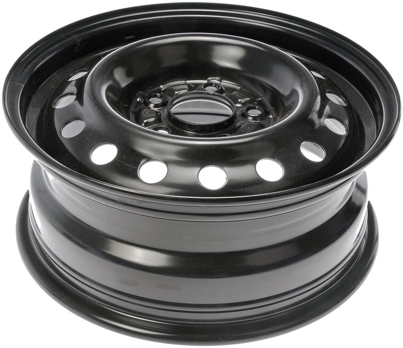 Dorman 939-196 15 x 6 In. Steel Wheel Compatible with Select Hyundai / Kia Models, Black - Image 2