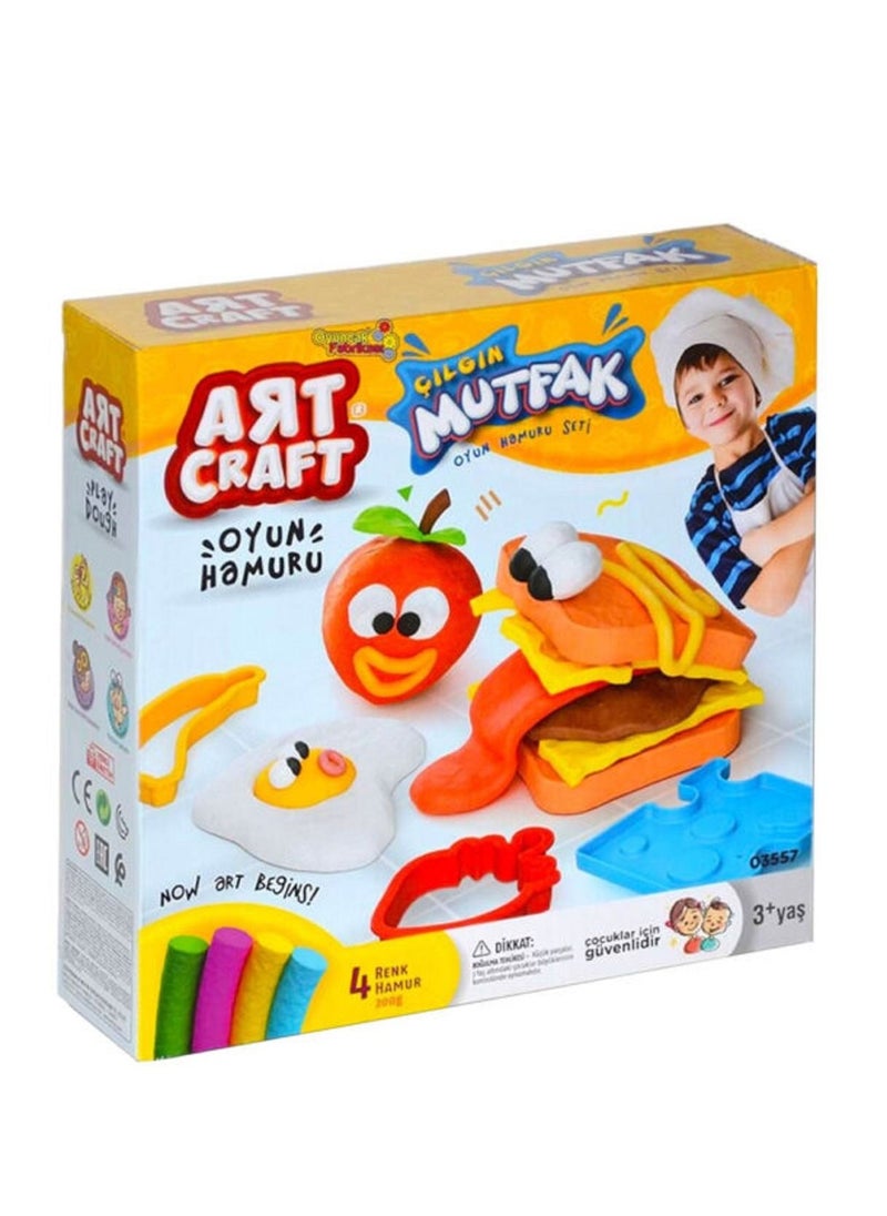MUTFAK - Art Craft Crazy Kitchen Dough Set - Image 1
