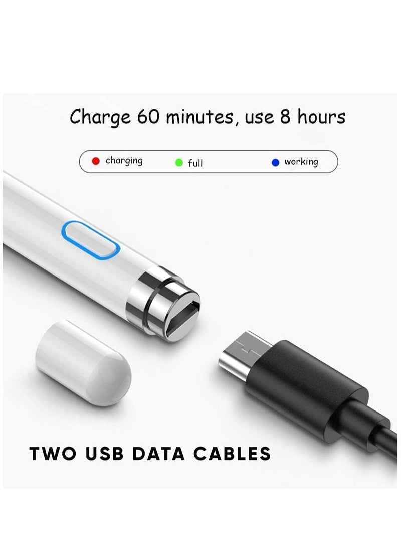 ELTRAZONE Active Stylus Digital Pen for Touch Screens,Compatible for iPhone 6/7/8/X/Xr iPad Samsung Phone &Tablets, for Drawing and Handwriting on Touch Screen Smartphones & Tablets - Image 2