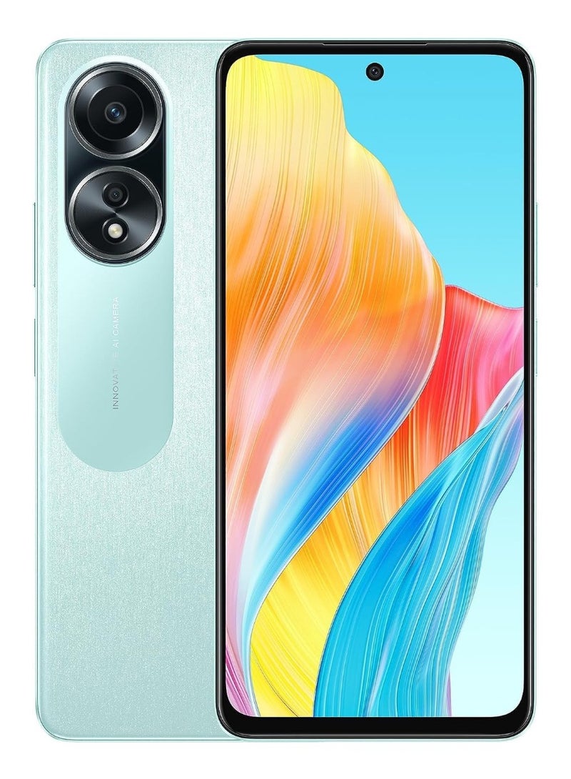 AINA 4 قطع واقي شاشة زجاجي مقسى مصمم لهاتف أوبو A58 4G تغطية كاملة من الحافة إلى الحافة ولصق كامل خالي من الفقاعات - Image 1