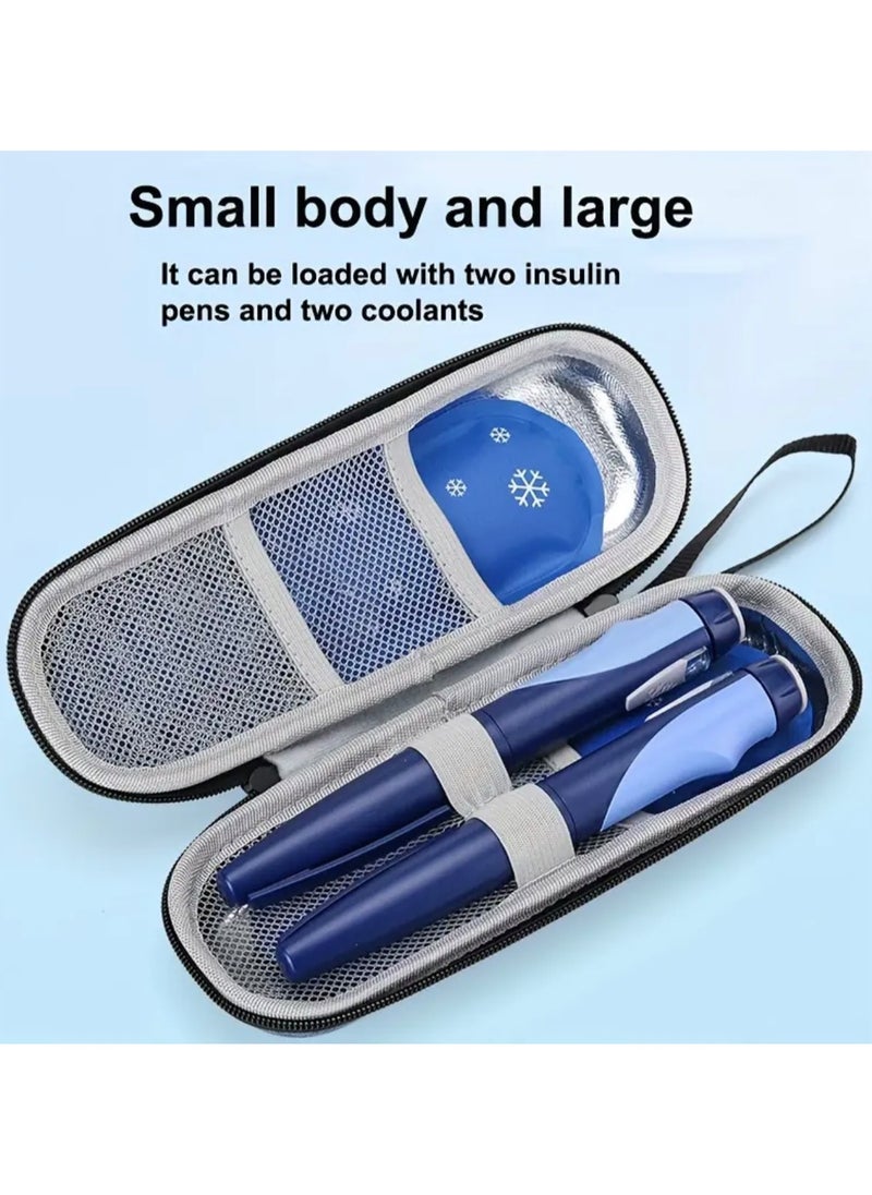 Just Quality 1pc EVA Insulin Cooler Travel Bag - Portable Medical Cooler For Outdoor Camping & Travel, Lightweight & Durable Design For Enhanced Durability  - Image 4