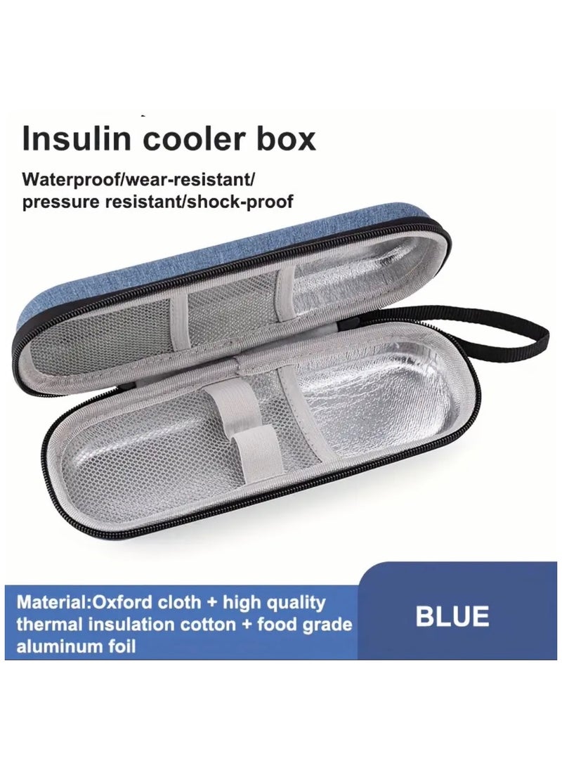 1pc EVA Insulin Cooler Travel Bag - Portable Medical Cooler For Outdoor Camping & Travel, Lightweight & Durable Design For Enhanced Durability