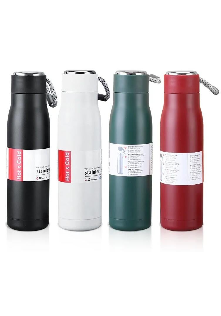 مج حرارى استانليس ستيل بالوان ميتاليك جذابة 550ملي (متعدد الالون)