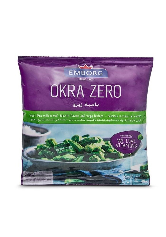 Okra Zero, Ladies' fingers - 400g, Egypt