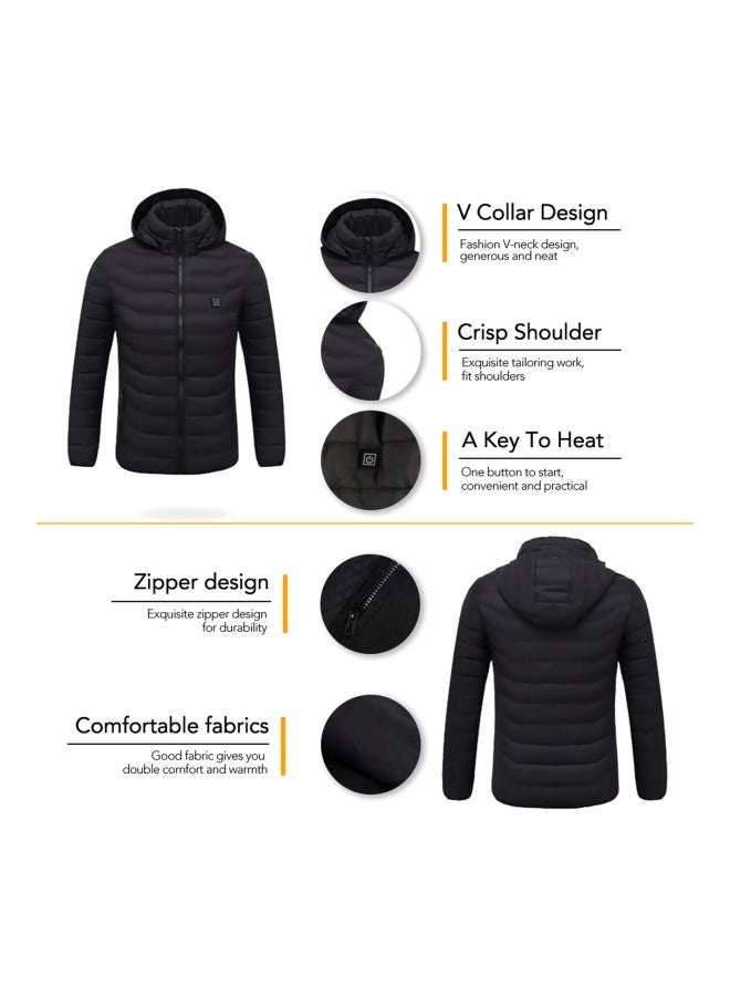 Generic Electric Thermal Heating Long Sleeves Jacket XXXL - Image 4