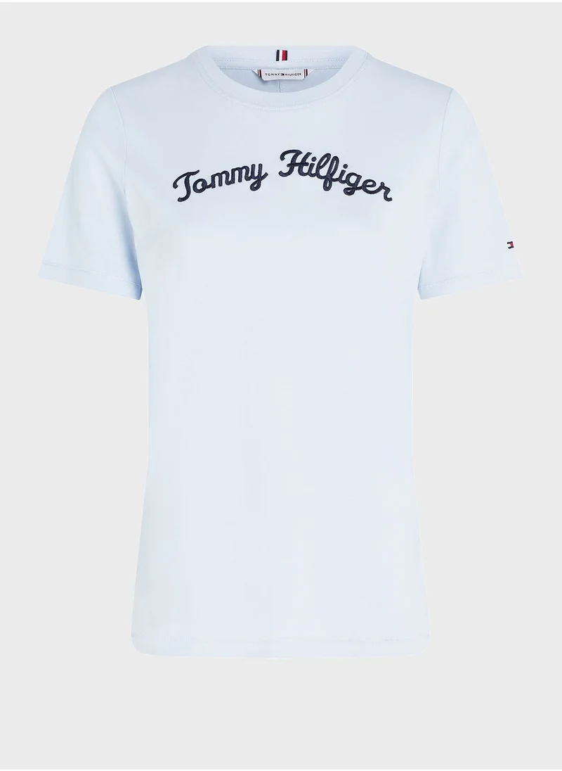 TOMMY HILFIGER Crew Neck Logo T-Shirt