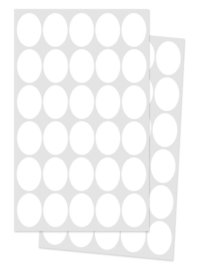 Yeachlaing 1" Round Colored Dot Stickers Labels,660 Pack,White - Image 1