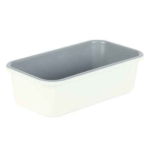 SUR LA TABLE Kitchen Essentials Bake Sale 9 X 5 Inch PFOA, PFAS, PTFE Free Nonstick Loaf Pan - Linen White - Image 1