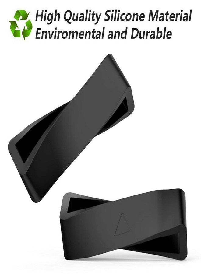 Carmoeignin 22mm Watch Band Fastener Rings For Garmin Forerunner 945 935 220 230 235 620 630 735XT 235Lite Approach S20 S6 S5 Fenix 5, Soft Silicone Wrist Band Strap Security Loop - Image 4