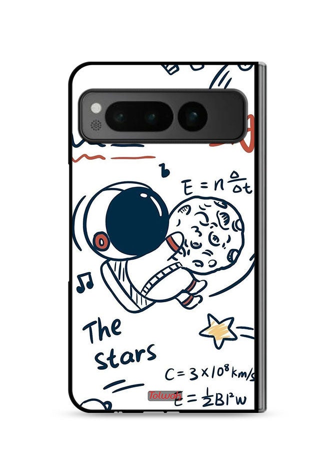 Tolwak Google Pixel Fold 5G Protective Case Cover Nasa The Stars - Image 1