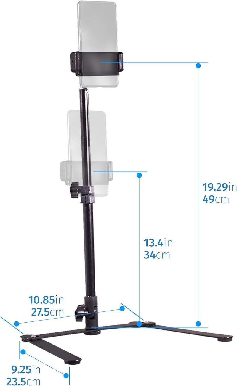 SHOPEE Overhead Video Mobile Desktop Stand with 1/4" Male Adaptor for Camera,Action Camera and Mobile Bracket for Online Teaching,Video,Desktop,Bedroom, Office - Image 5
