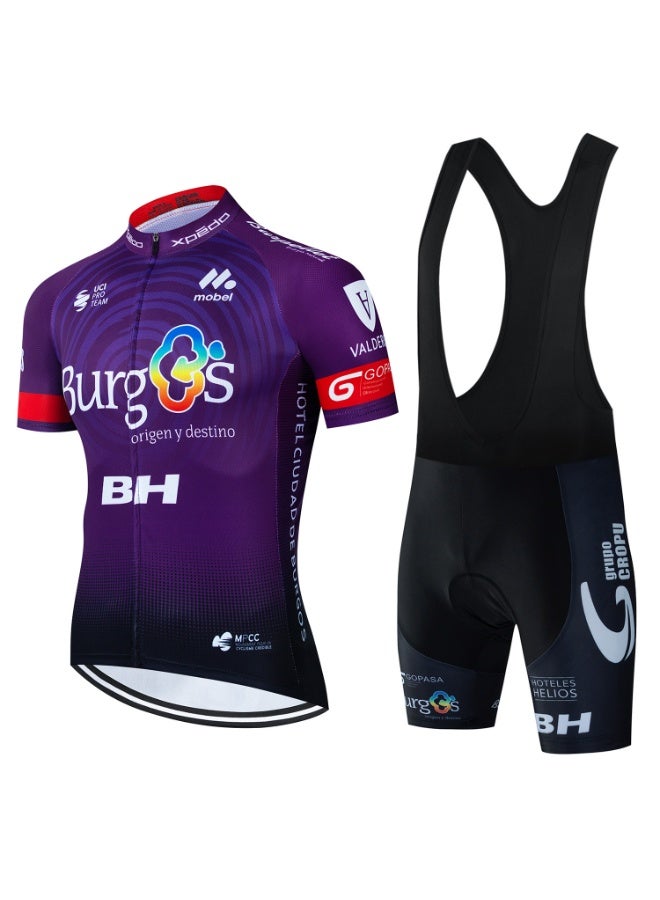KUYING Summer Short Sleeved Cycling Suit Set - Image 1