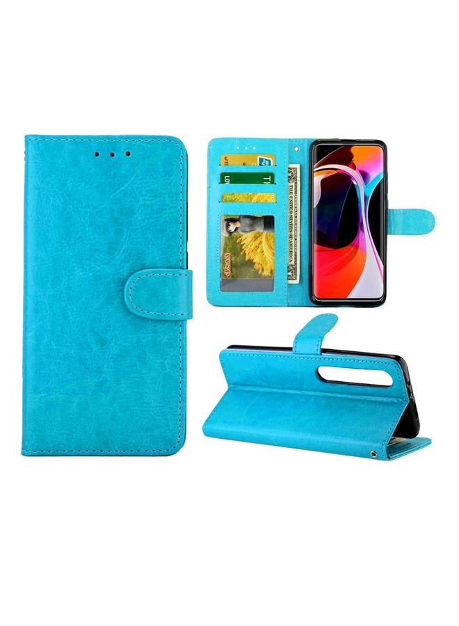 Case For XIAOMI Mi10/Mi10Pro Crazy Horse Texture Leather Horizontal Flip Protective Case with Holder & Card Slots & Wallet & Photo Frame