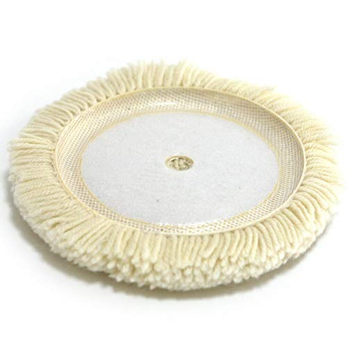 MLD car polishing pad Wool Buffing Pads 7 inch Wool Polishing Polishers Clean Buffing Pad Bonnet for Furniture/Car (7-inch, 185 mm) - Image 3