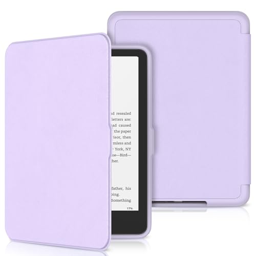 Sanyetral Premium PU Protective Case with Auto Wake/Sleep Function, Incompatible with Remarkable Nokia TCL -Purple - Image 1