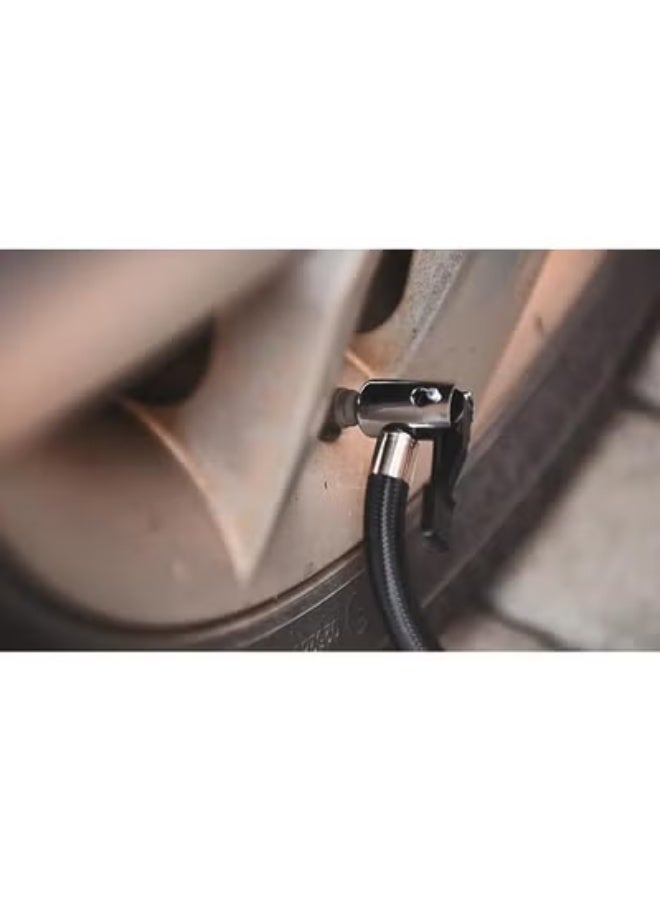 Original 12V DC Tyre Inflator Air Compressor – Digital Car Tyre Pump with Preset Pressure & Auto Shutoff - Image 2