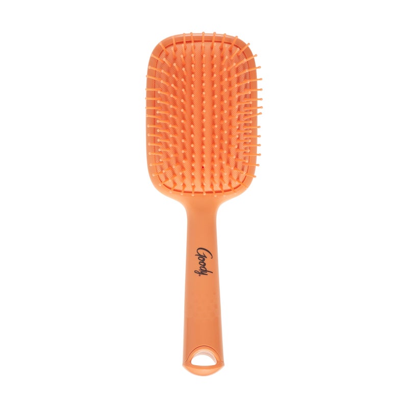 Goody Style Boost Paddle Brush, Detangler with Flexible Bristles, Tackle Tangles, Knots, Reduce Frizz, For Thick Hair, Coral - Image 2
