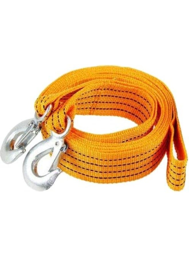 Heavy-Duty Steel Wire Towing Rope - High-Strength Emergency Recovery Cable with Reinforced Safety Hooks - Professional Hauling Wire for Cars and SUVs - Image 2