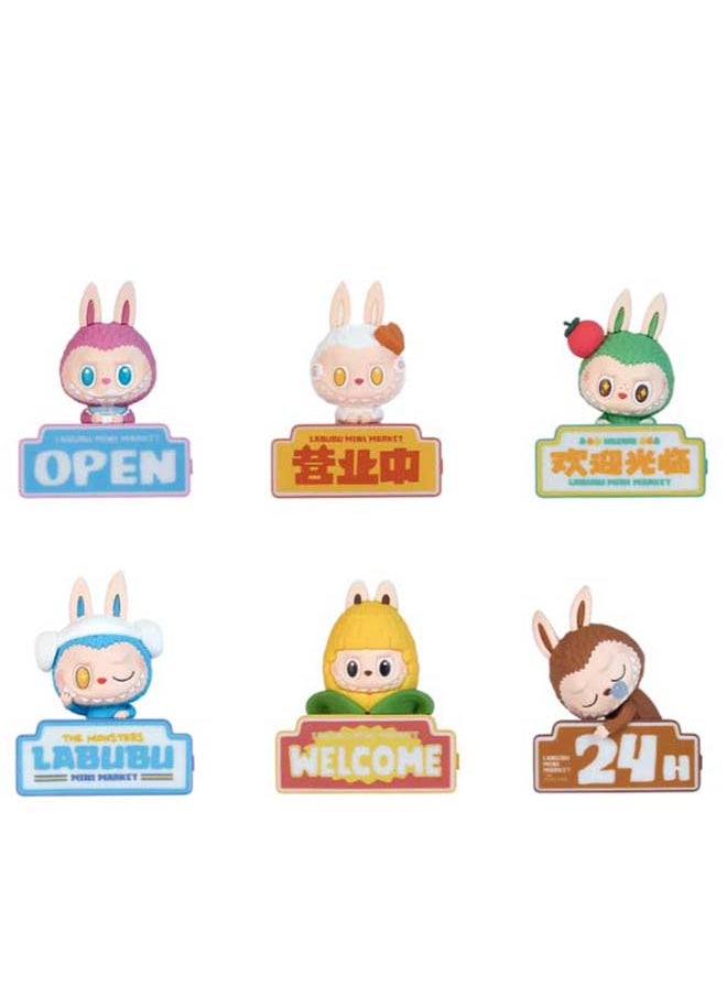 POP MART The Monsters Wacky Mart Series-Fridge Magnet Blind Box By Pop Mart 