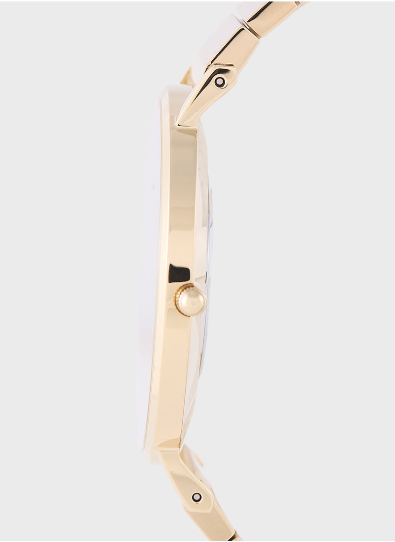 DANIEL WELLINGTON Classic 40mm Piano Gold Watch  - Image 3
