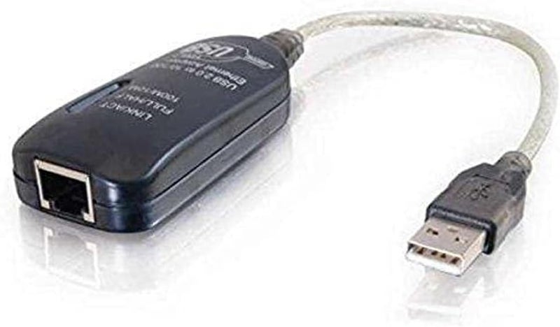 USB Adapter, USB 2.0 Fast Ethernet Network Adapter, 7.5 Inches, Cables to Go 39998
