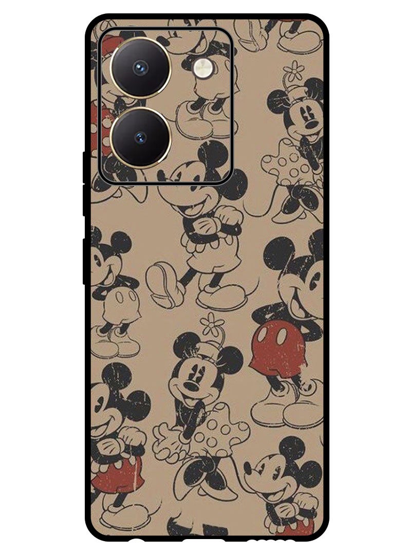 Theodor Protective Case Anti Scratch Shock Proof Bumper Cover For Vivo Y27s Mickey (3) - Image 1